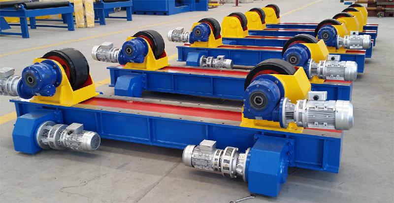 New machine production of welding rotator